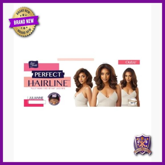 Lace Front Wig 13x6 Hand-Tied HD Transparent Heat Friendly Wavy Synthetic main image 5